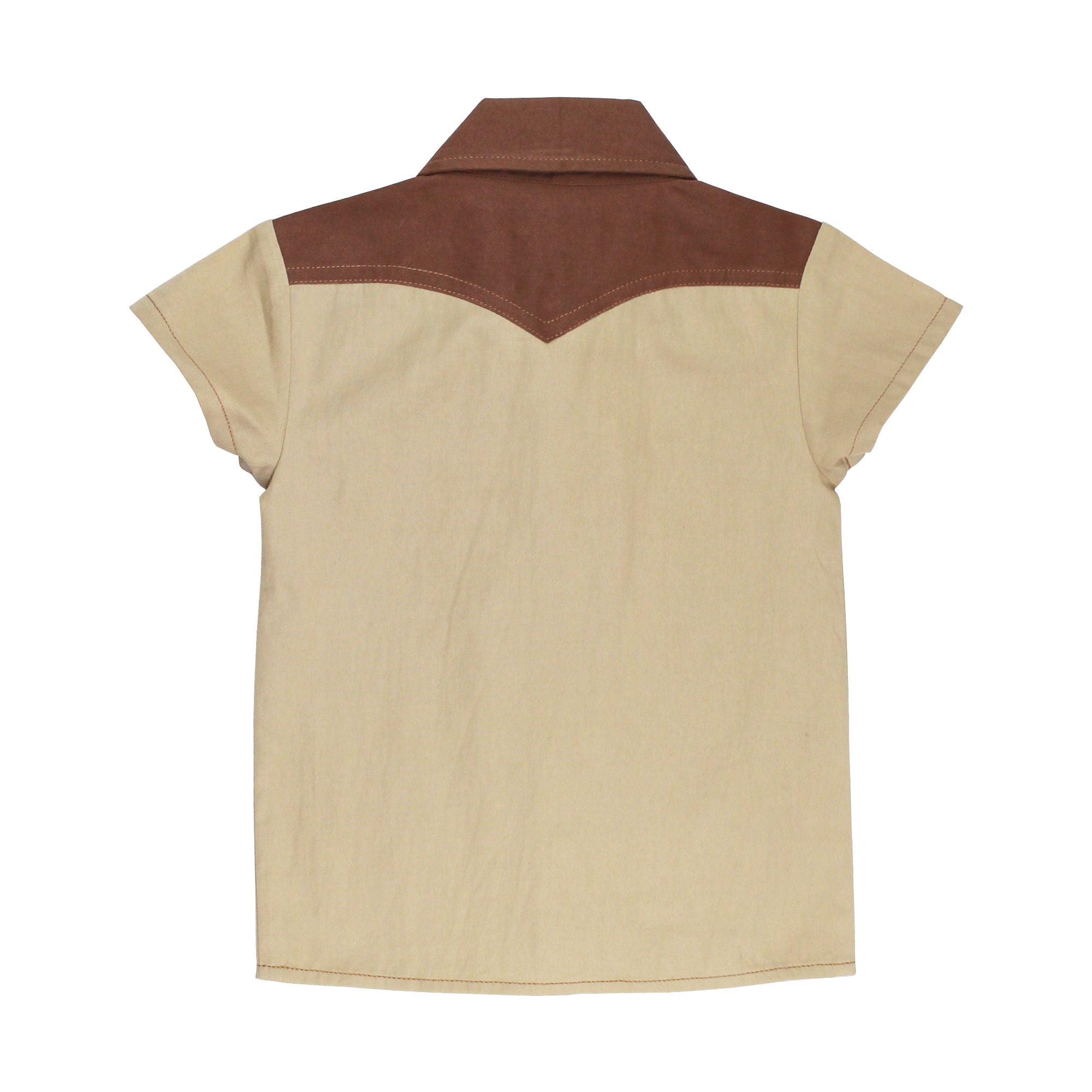Oatmeal | Kids' Western Button-Up Shirt