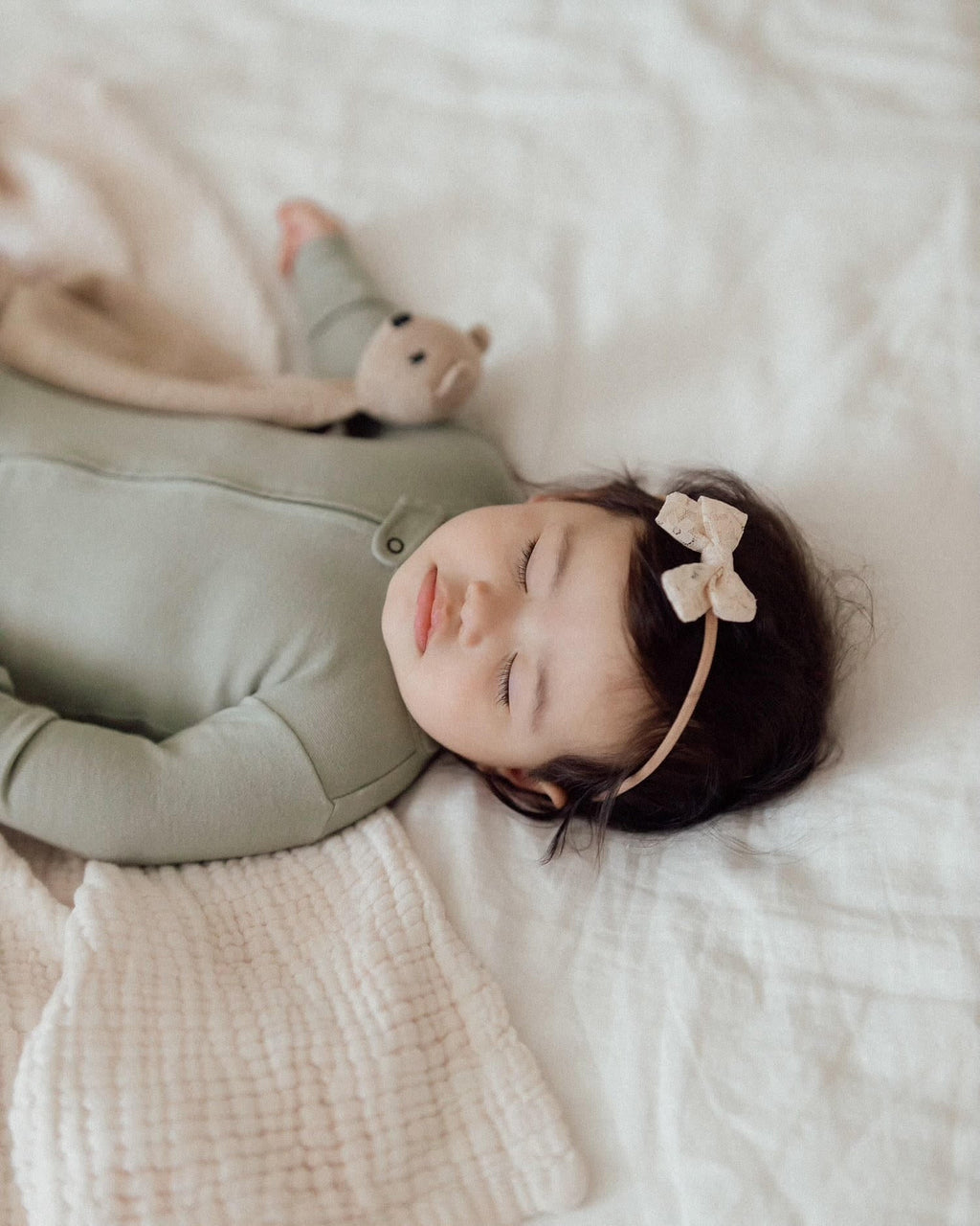 Seafoam | Organic Zipper Footie