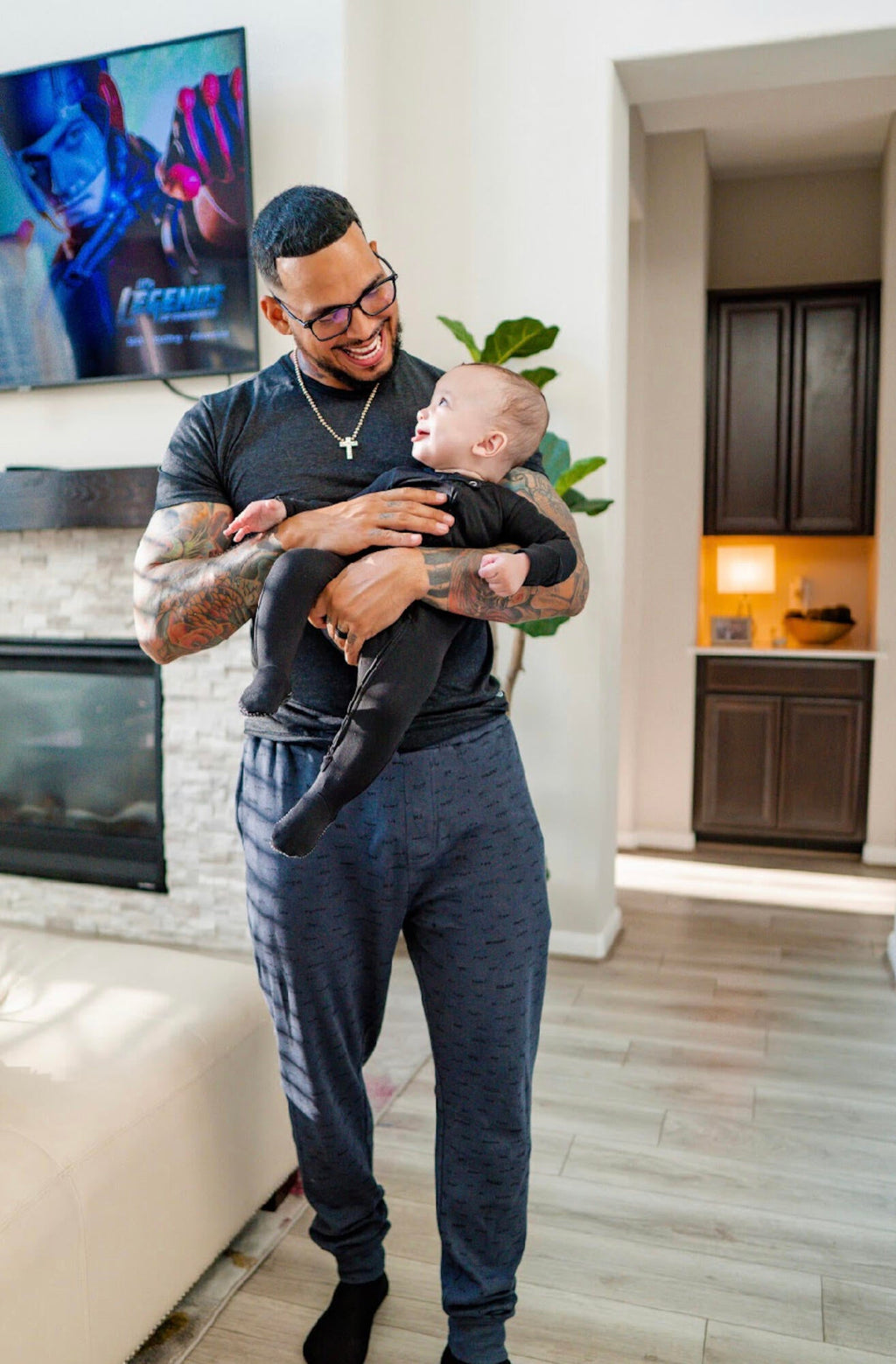 Charcoal | Organic Dad Joggers
