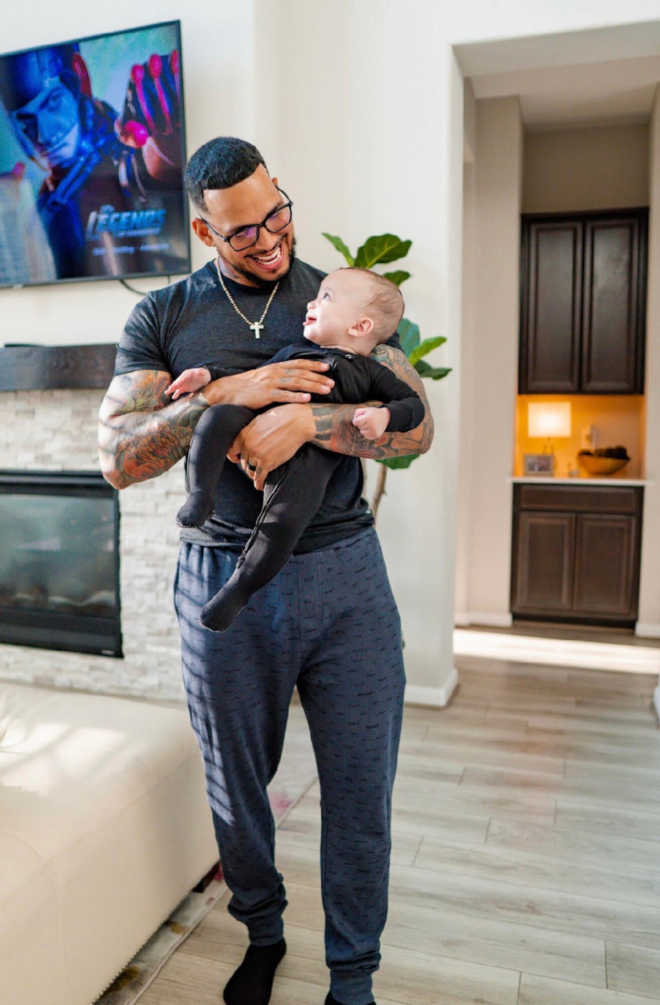 Charcoal | Organic Dad Joggers