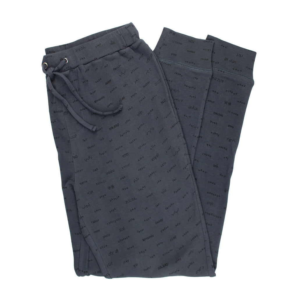 Charcoal | Organic Dad Joggers