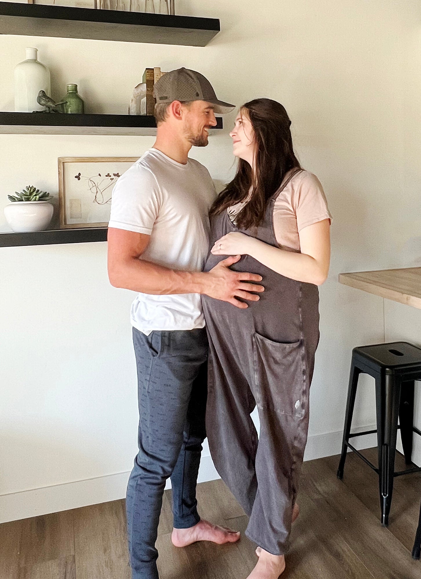 Charcoal | Organic Dad Joggers