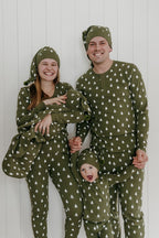 Frosty Pine | Men's Holiday Thermal PJ & Cap Set