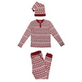Santa's Sleigh | Men's Holiday Thermal PJ & Cap Set