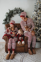 Santa's Sleigh | Men's Holiday Thermal PJ & Cap Set