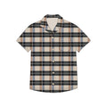 Adobe Chia Plaid | Men's Printed Muslin Button-Up S/Sleeve