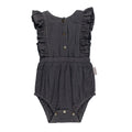 Chia Seed | Organic Muslin Ruffle Bodysuit
