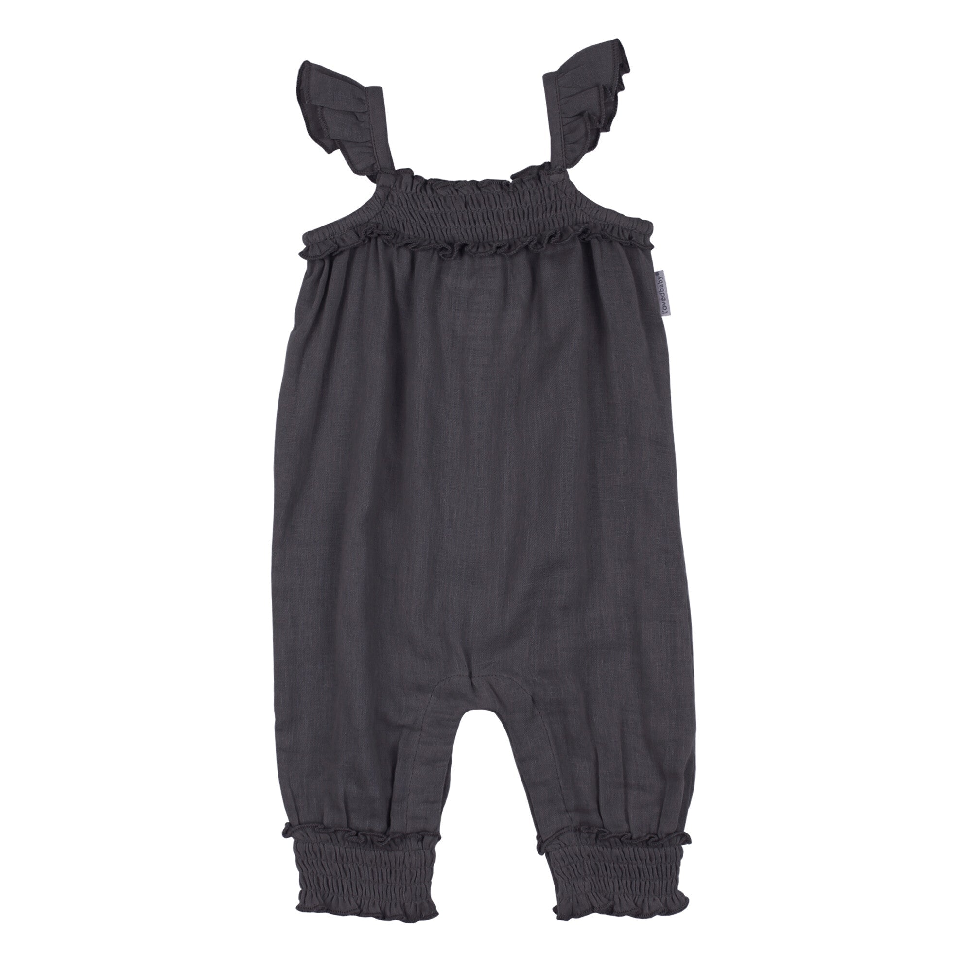Chia Seed | Organic Muslin Sleeveless Romper