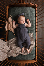 Chia Seed | Organic Muslin Sleeveless Romper