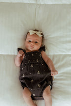 Chia Anchor | Organic Muslin Sleeveless Bodysuit