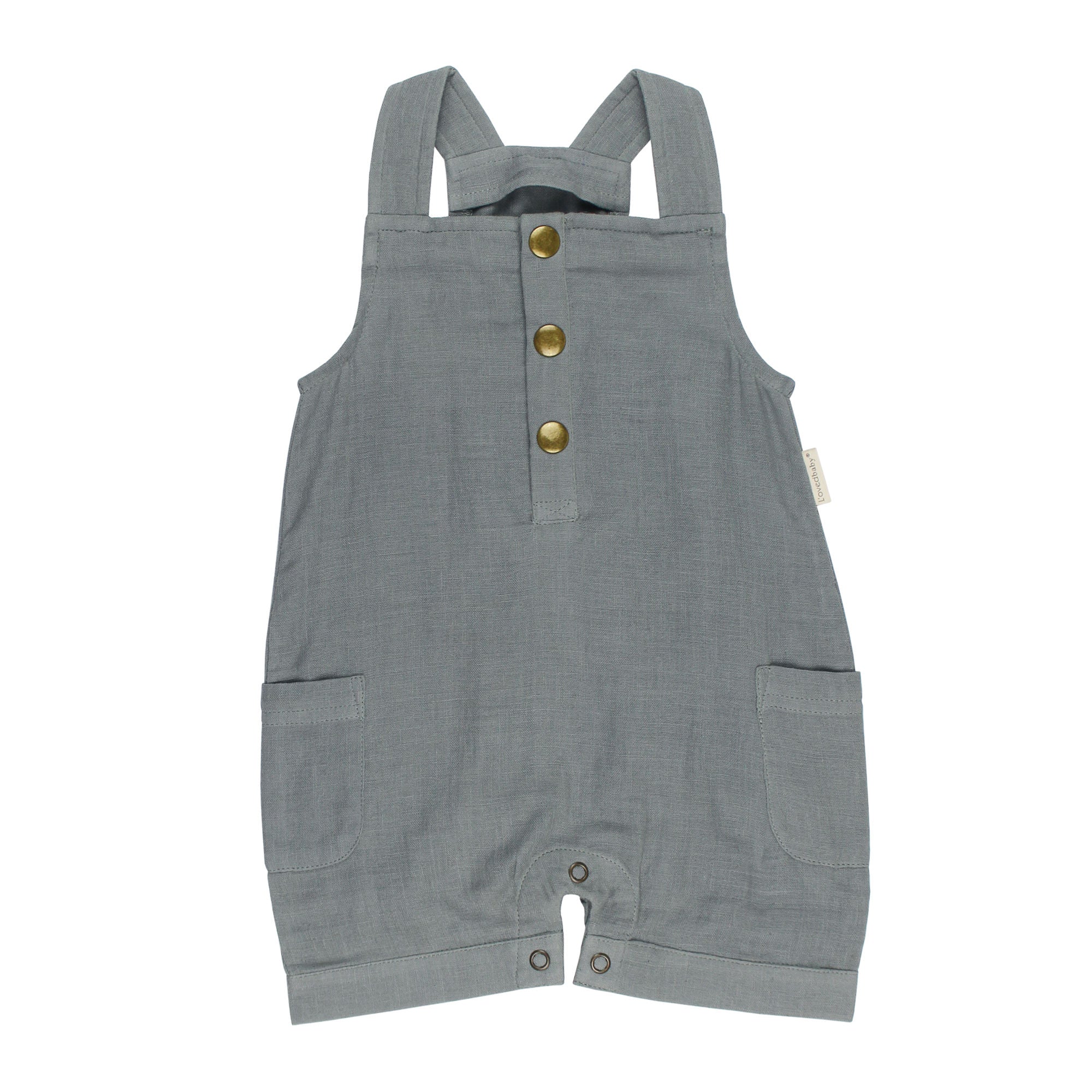 Moonstone | Organic Cuffed Muslin Overall