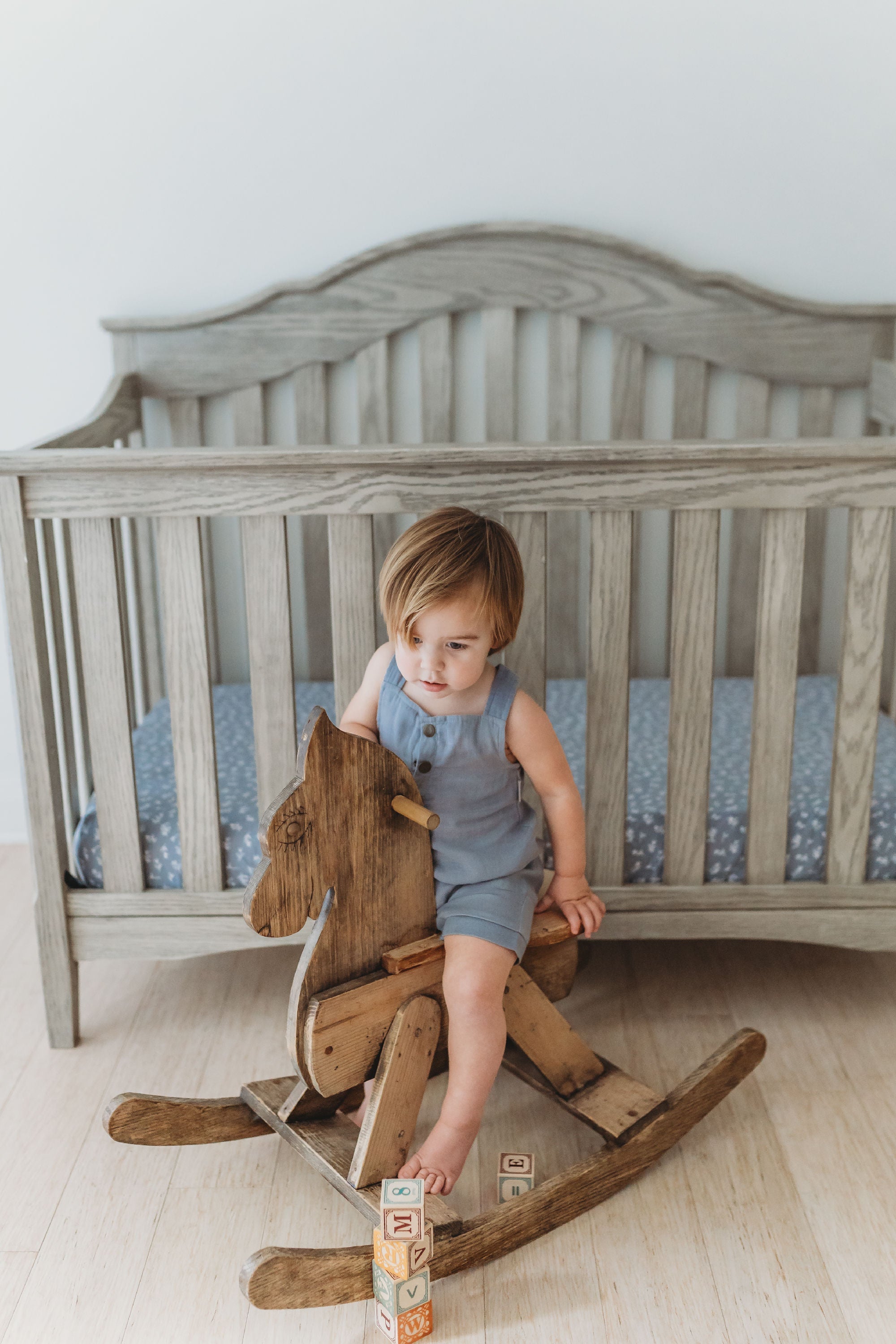 Moonstone | Organic Cuffed Muslin Overall