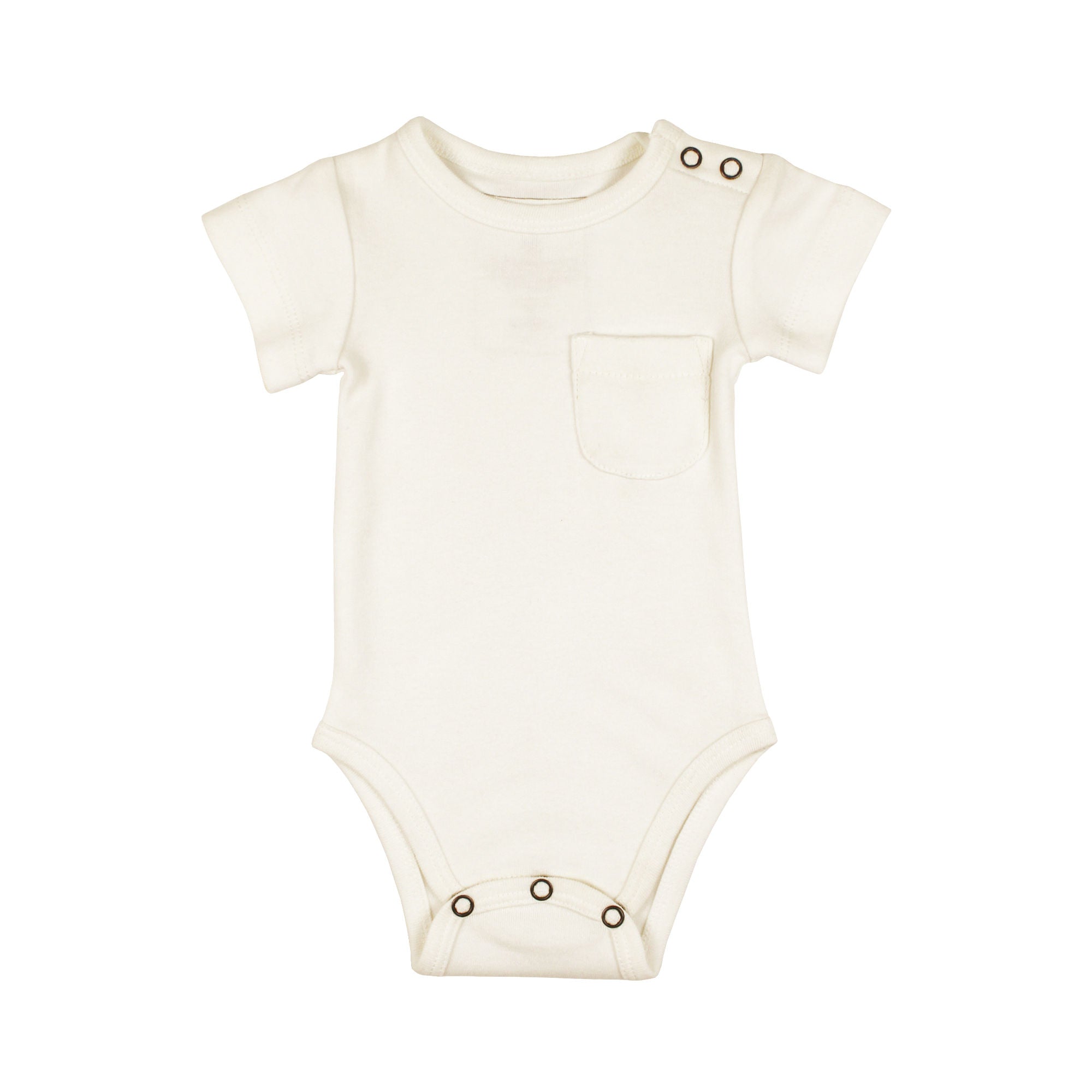 Buttercream | Organic Short-Sleeve Bodysuit