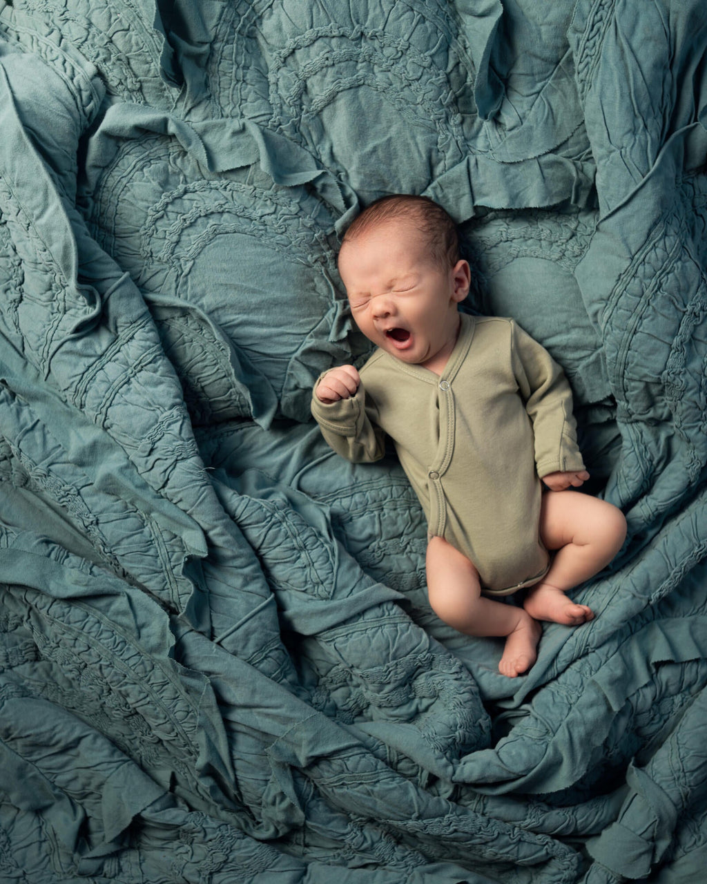 Seafoam | Organic Kimono Bodysuit