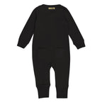 Black | Organic Zipper Romper