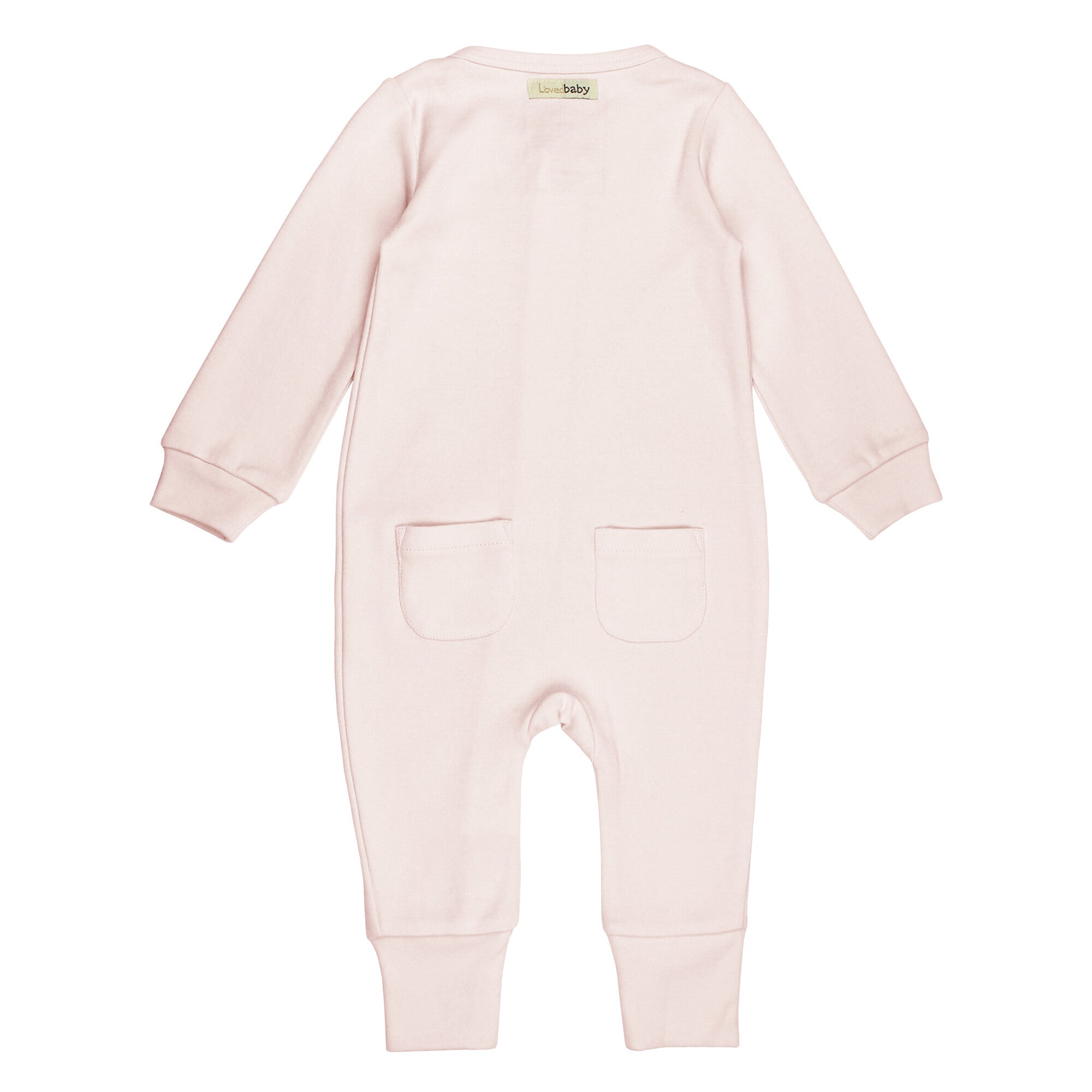 Blush | Organic Zipper Romper