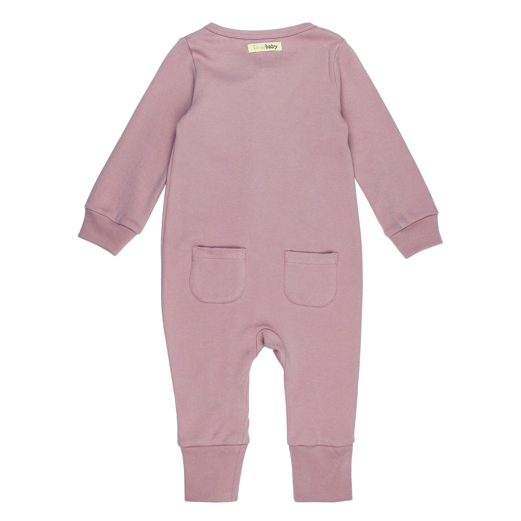 Lavender | Organic Zipper Romper