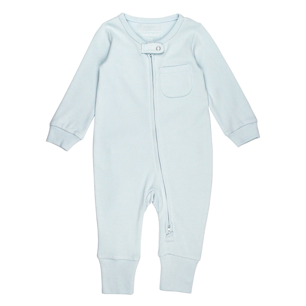Moonbeam | Organic Zipper Romper