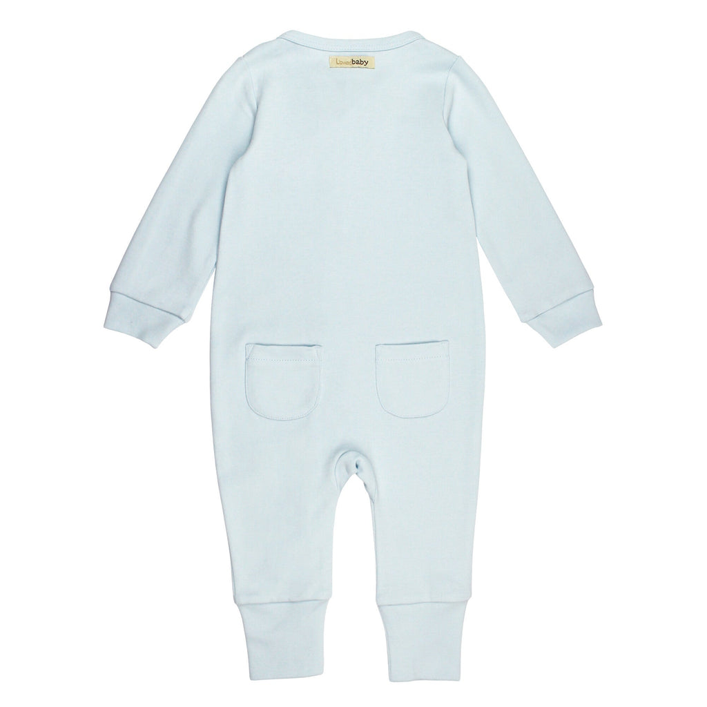 Moonbeam | Organic Zipper Romper