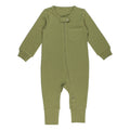 Sage | Organic Zipper Romper