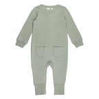 Seafoam | Organic Zipper Romper