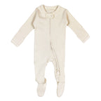Buttercream | Organic Zipper Footie