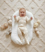 Buttercream | Organic Zipper Footie