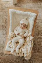 Buttercream | Organic Zipper Footie