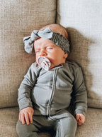 Black & White | Organic Smocked Headband 3-Pack