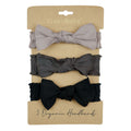 Gray For Days | Organic Smocked Headband 3-Pack