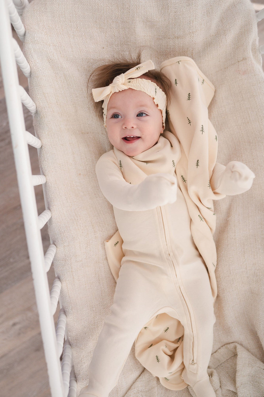 Buttercream Tree | Organic Blanket