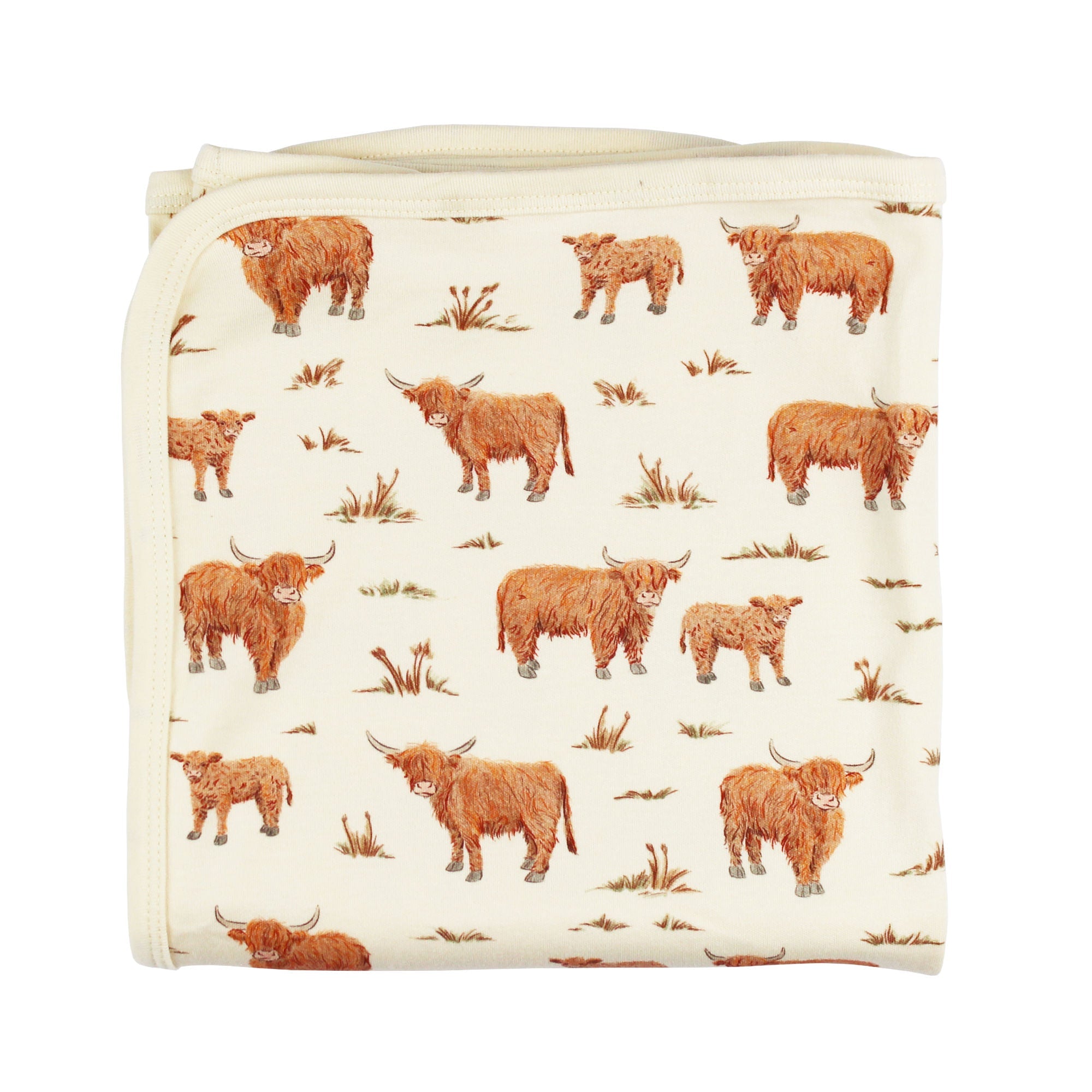 Highland Cow | Organic Blanket
