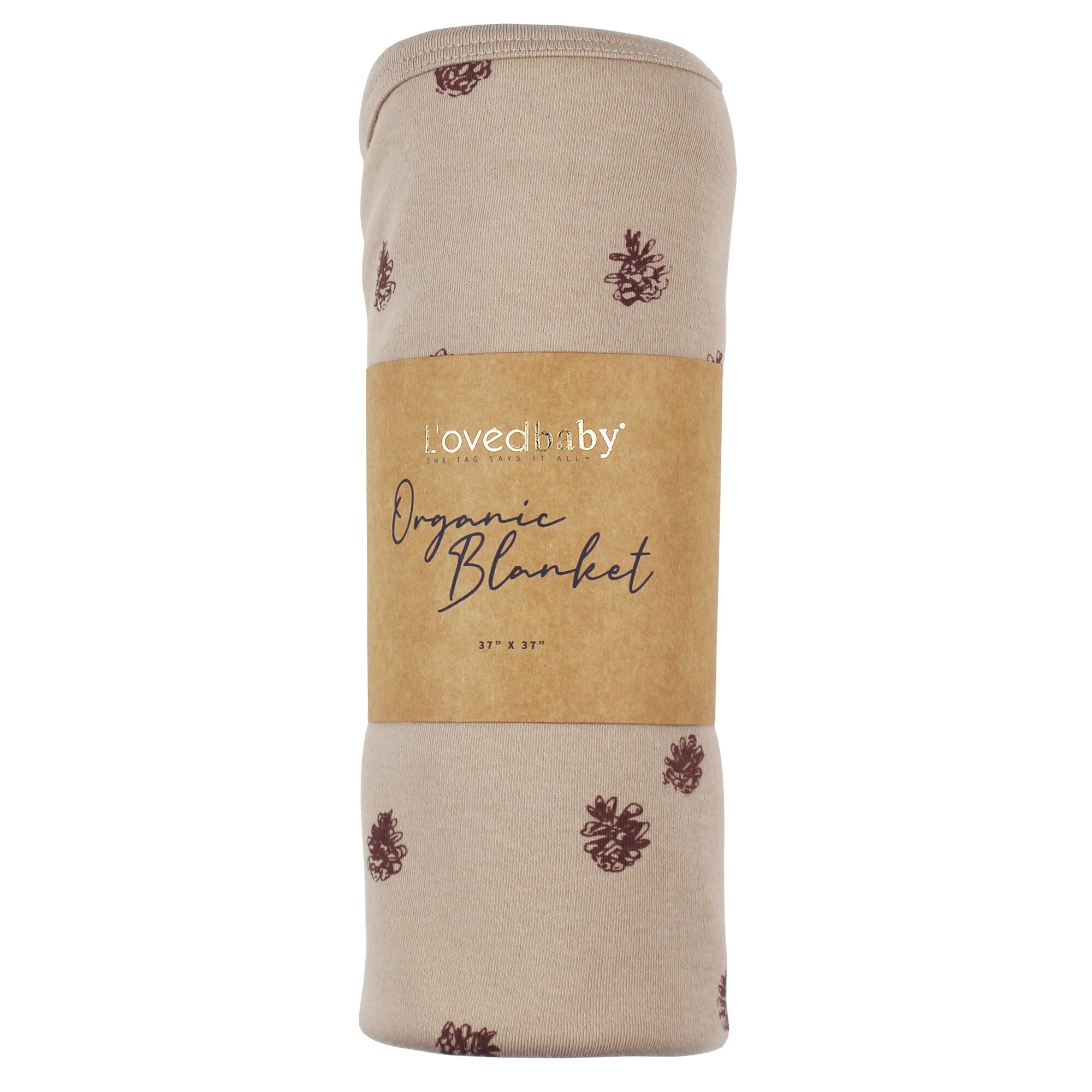 Oatmeal Pinecone | Organic Blanket