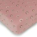 Mauve Rainbow | Organic Crib Sheets