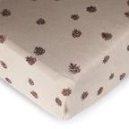 Oatmeal Pinecone | Organic Crib Sheets
