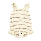 Howdy | Organic Bowtie Shoulder Bodysuit