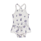 Sea Turtle | Skirted X-Back Bodysuit