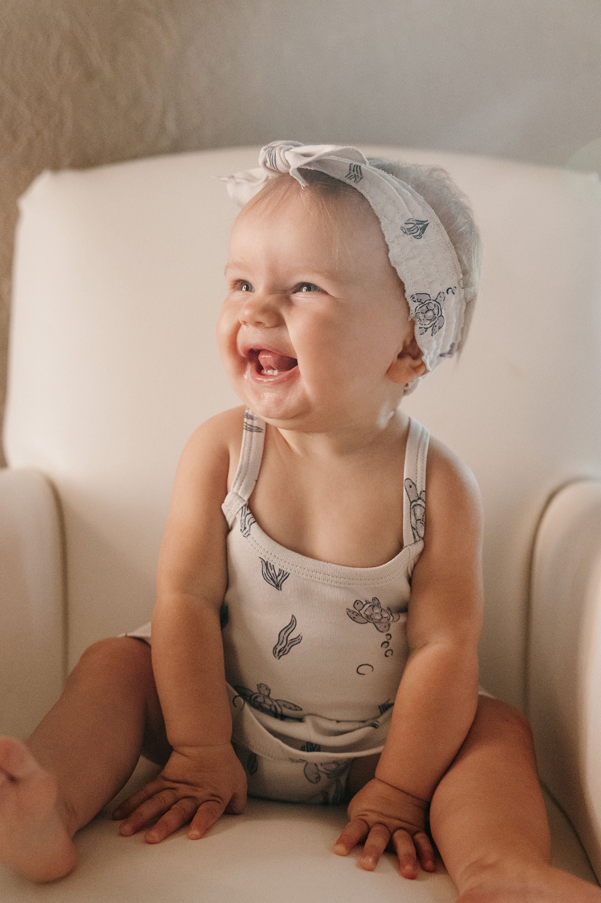 Sea Turtle | Skirted X-Back Bodysuit