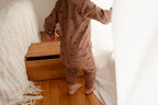 Latte Mountain | Organic Zipper Romper