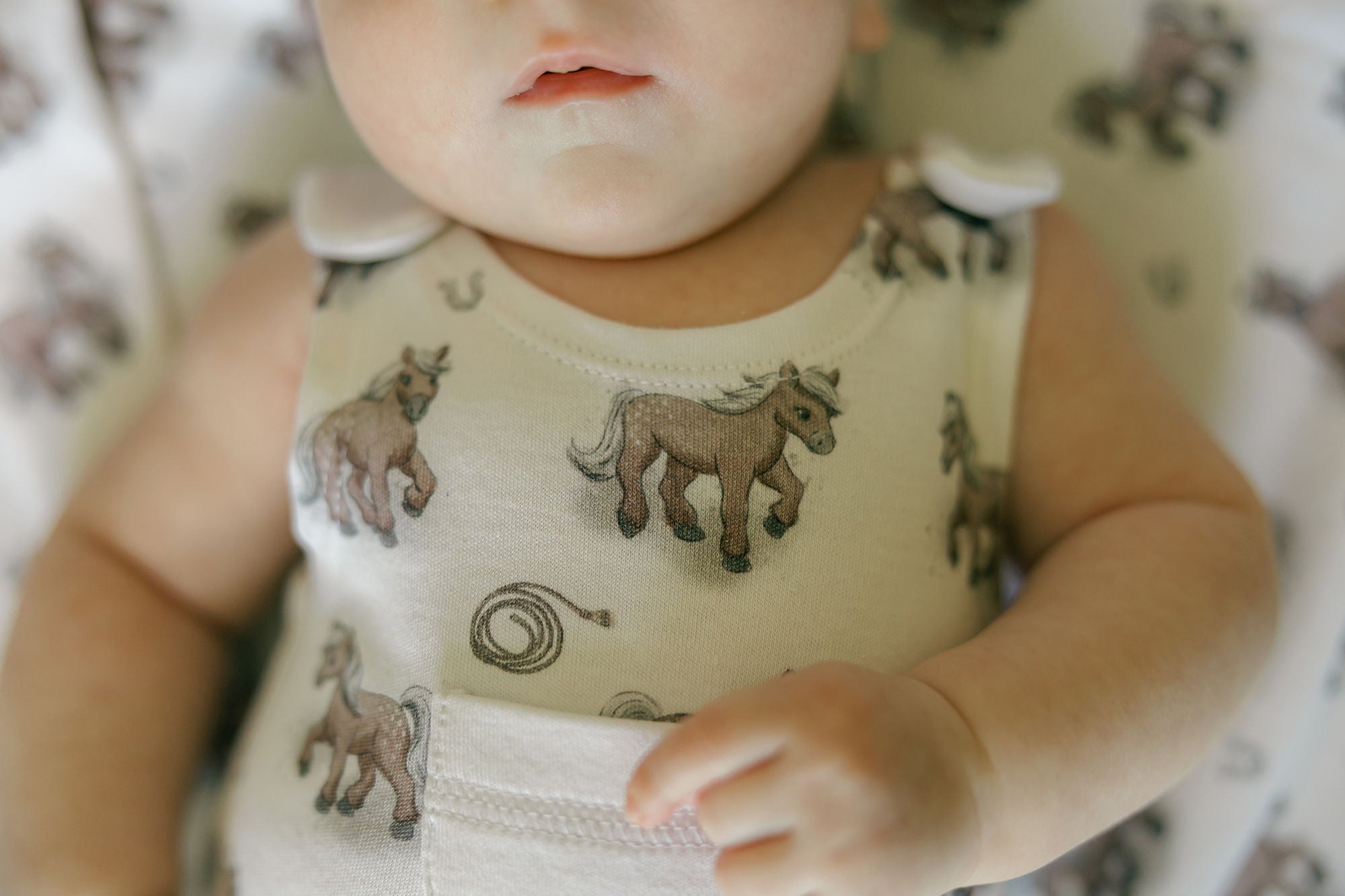 Little Lasso | Organic Sleeveless Romper