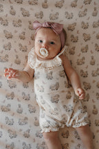 Blush Boots | Organic Bubble Romper