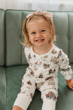 Farm Friends | Organic Zipper Romper