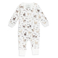 Llama | Organic Zipper Romper