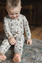 Owl Hoo? | Organic Zipper Romper