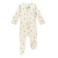 Buttercream Tree | Organic Zipper Footie