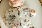 Farm Friends | Organic Zipper Footie
