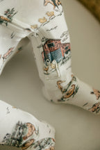 Farm Friends | Organic Zipper Footie