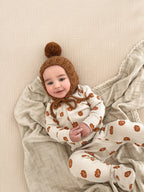 Jack-o-Lanterns | Organic Zipper Footie
