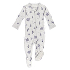 Sea Turtle | Organic Zipper Footie