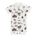 Farm Friends | Organic S/Sleeve Coverall